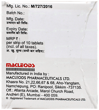 Stafcure Cv 250 Tablet 10