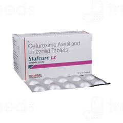 Stafcure Lz 500/600 MG Tablet 10