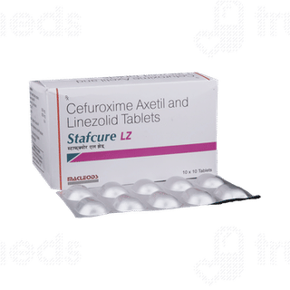 Stafcure Lz 500/600 MG Tablet 10