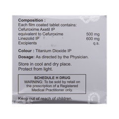 Stafcure Lz 500/600 MG Tablet 10