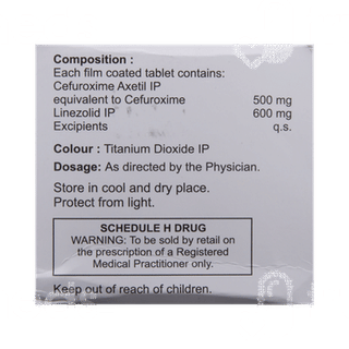 Stafcure Lz 500/600 MG Tablet 10