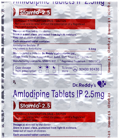Stamlo 2.5 Tablet 30 Stamlo 2.5 Tablet 30