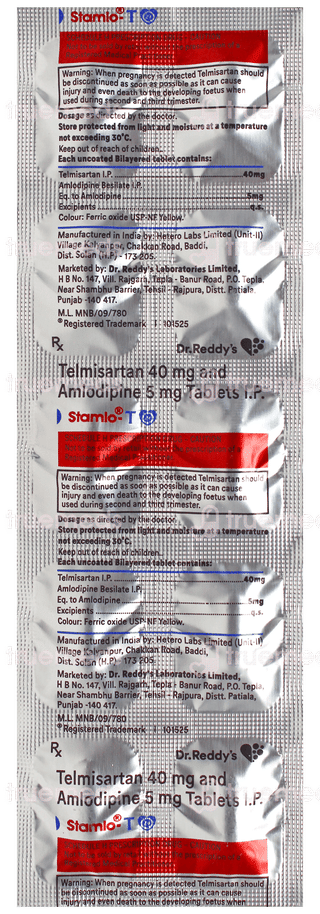 Stamlo T Tablet 10