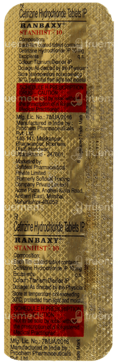Stanhist 10 Tablet 10