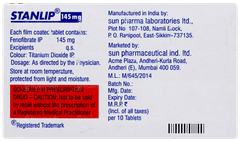 Stanlip 145mg Tablet 10
