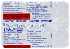 Stanlip 145mg Tablet 10