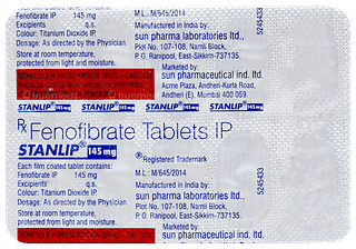 Stanlip 145mg Tablet 10