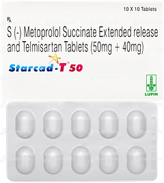 Starcad T 50 Tablet 10