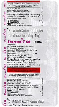 Starcad T 50 Tablet 10 Starcad T 50 Tablet 10