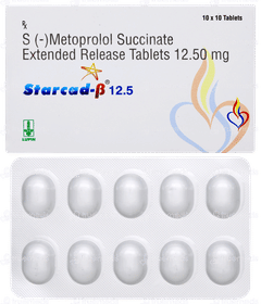 Starcad Beta 12.5 Tablet 10