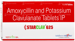 Starclav 625 Tablet 10 Starclav 625 Tablet 10