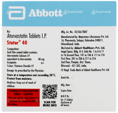Stator 40 Tablet 15 Stator 40 Tablet 15