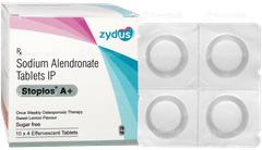 Stoplos A+ Lemon Flavour Sugar Free Effervescent Tablet 4 Stoplos A+ Lemon Flavour Sugar Free Effervescent Tablet 4