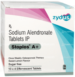 Stoplos A+ Lemon Flavour Sugar Free Effervescent Tablet 4
