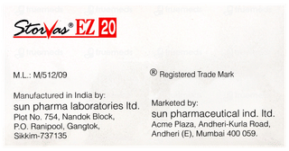 Storvas Ez 20 Tablet 10