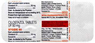 Stozic 50 Tablet 10