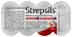 Strepsils Ginger & Lemon Lozenges 8