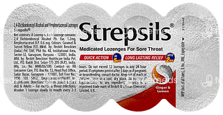 Strepsils Ginger Lemon 1.2/0.6 MG Lozenges 8