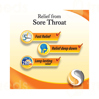 Strepsils Medicated Throat Lozenges Orange 104