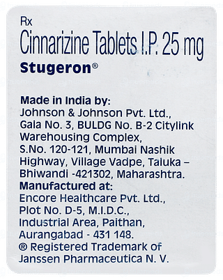 Stugeron Tablet 25