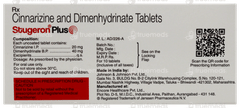 Stugeron Plus Tablet 10 Stugeron Plus Tablet 10