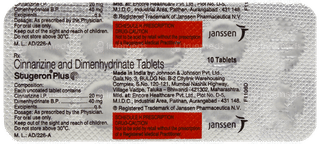 Stugeron Plus Tablet 10