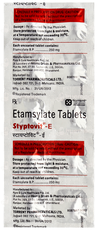 Styptovit E Tablet 10