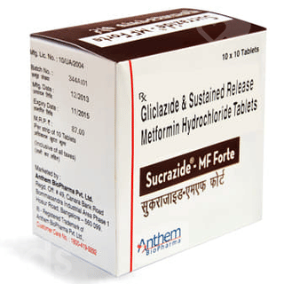 Sucrazide Mf Forte 80/1000 MG Tablet 10