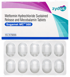 Sugamet Mc 500 Tablet 10