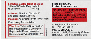 Suhagra 100 MG Tablet 4