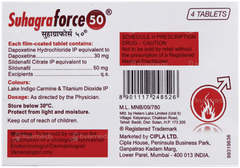 Suhagra Force 50/30 MG Tablet 4