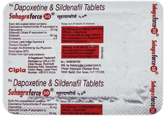 Suhagra Force 50/30 MG Tablet 4