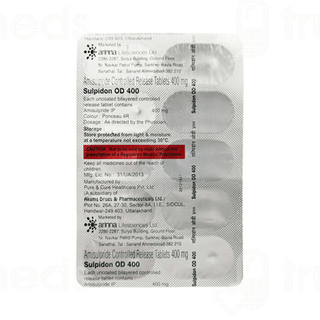 Sulpidon Od 400 MG Tablet 10