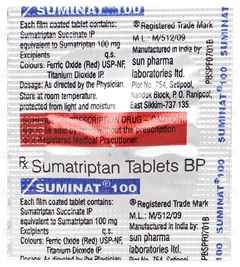 Suminat 100 Tablet 1