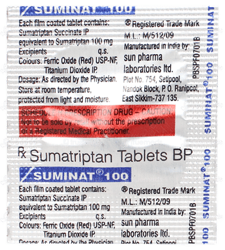 Suminat 100 Tablet 1