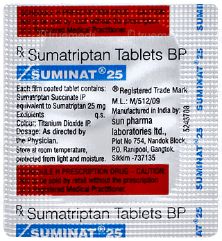 Suminat 25 Tablet 1