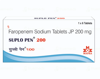 Suplo Pen 200 Mg Tablet 6