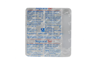 Supracal Iso 500 Mg/0.25mcg/100mg Tablet 15