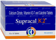 Supracal K2 Tablet 10