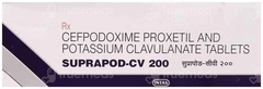 Suprapod Cv 200/125 Mg Tablet 10
