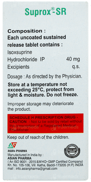 Suprox Sr Tablet 10