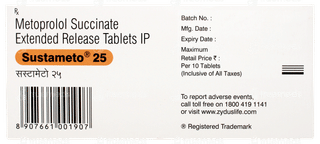 Sustameto 25 Tablet 10