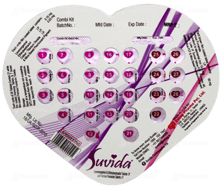 Suvida Combikit Tablet 28