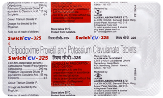 स्विच सीवी 325 टैबलेट 10