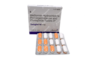 Switglim M 1/1000mg Tablet Er 10