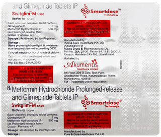 Switglim M 1/500 Tablet 15