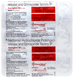 Switglim M 2/1000 Tablet 15 Switglim M 2/1000 Tablet 15