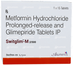 Switglim M 2/500 Tablet 15