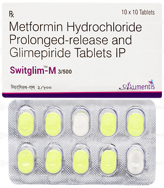 Switglim M 3/500 Tablet 10