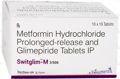 Switglim M 3/500 Tablet 10 Switglim M 3/500 Tablet 10